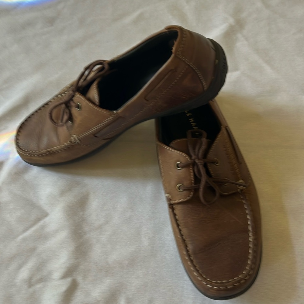 Cole Hahn men’s slip-on driver loafer. size 9 1/2